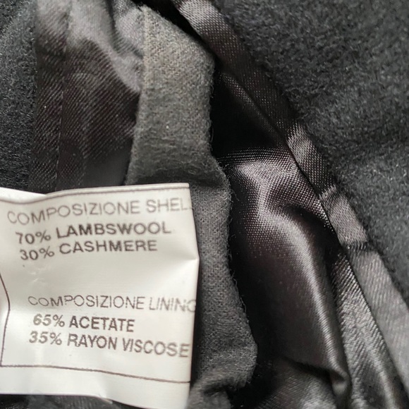 NORDSTROM MENS JACOB SIEGEL LAMBSWOOL COAT 46L - Picture 7 of 13